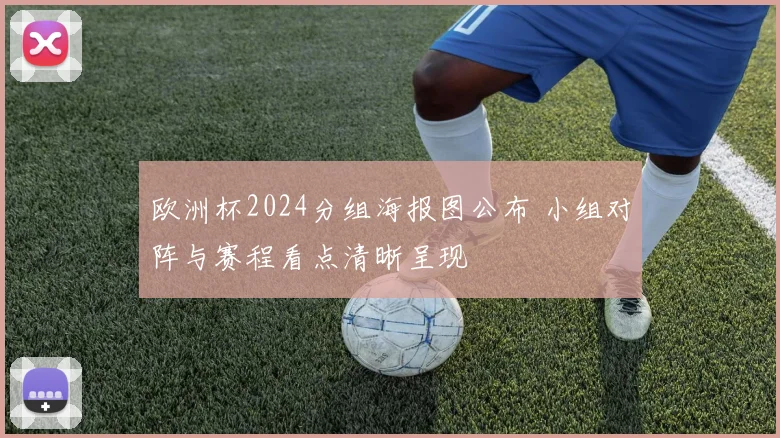 欧洲杯2024分组海报图公布 小组对阵与赛程看点清晰呈现